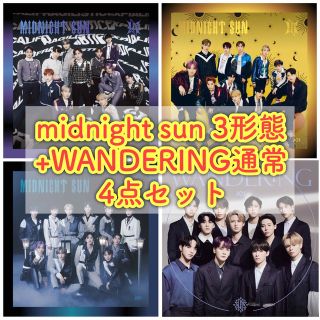 ジェイオーワン(JO1)のJO1 シングル midnight sun 3形態 WANDERING 通常盤(アイドル)