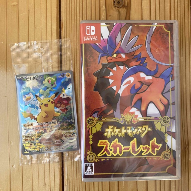 ポケットモンスター スカーレット Switch プロモ付き