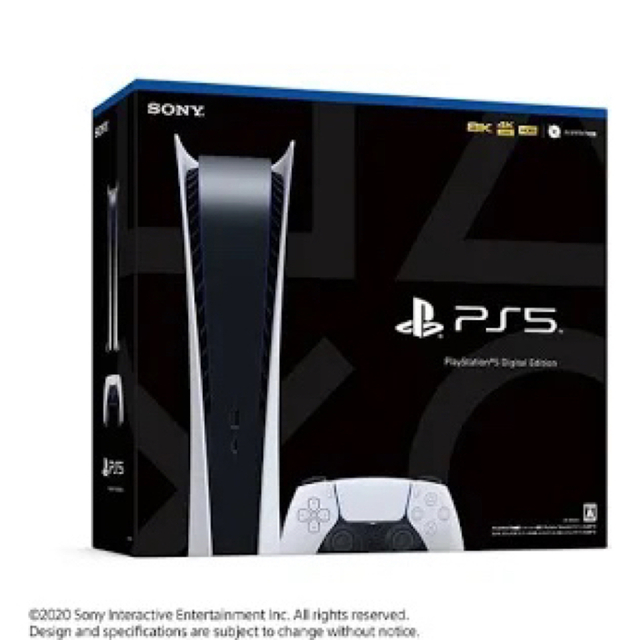 PlayStation5 デジタルエディション本体 　CFI-1200B01