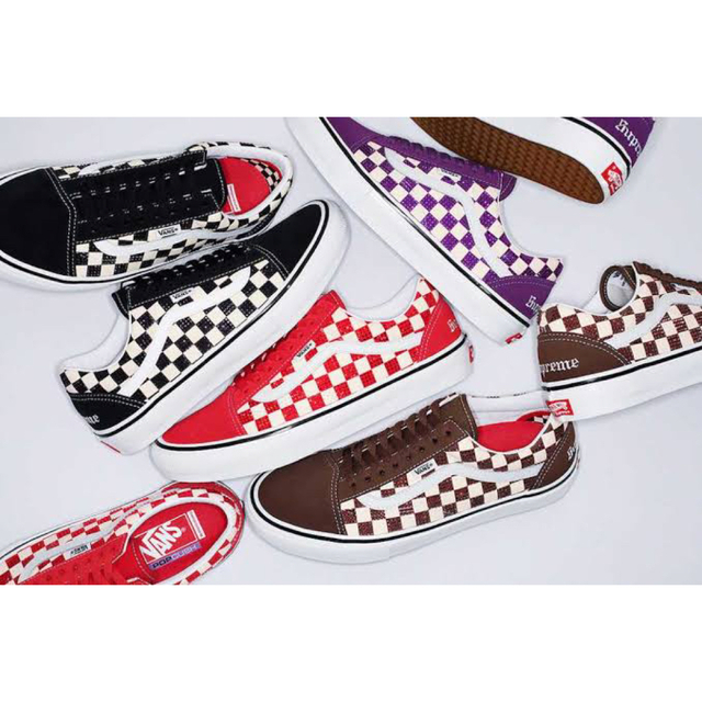 新品　Supreme スワロフスキー　バンズ　コラボスニーカーVans