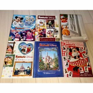 ディズニー(Disney)のファンダフルディズニー会報誌 65～68＋臨時号＋ポスター(アート/エンタメ/ホビー)