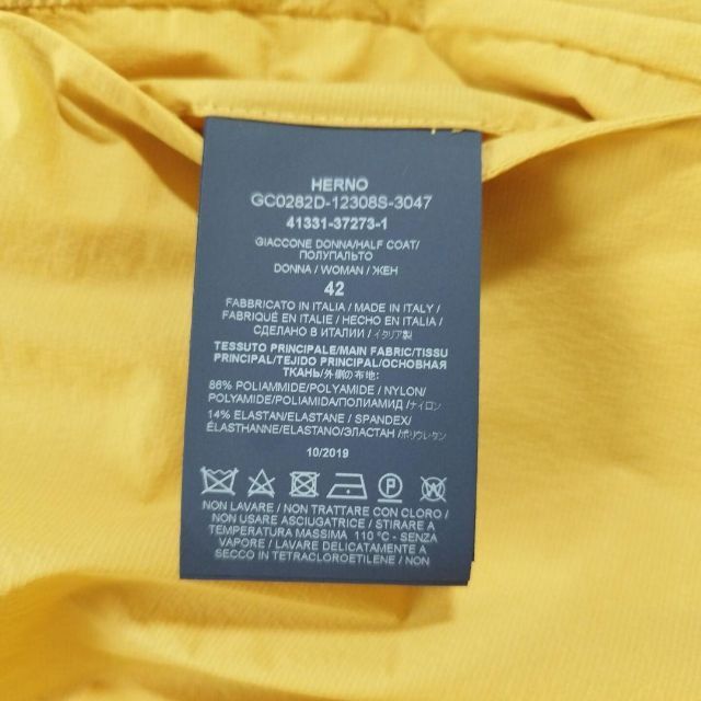 HERNO - HERNO ヘルノグローブ スプリングコート ジャケット
