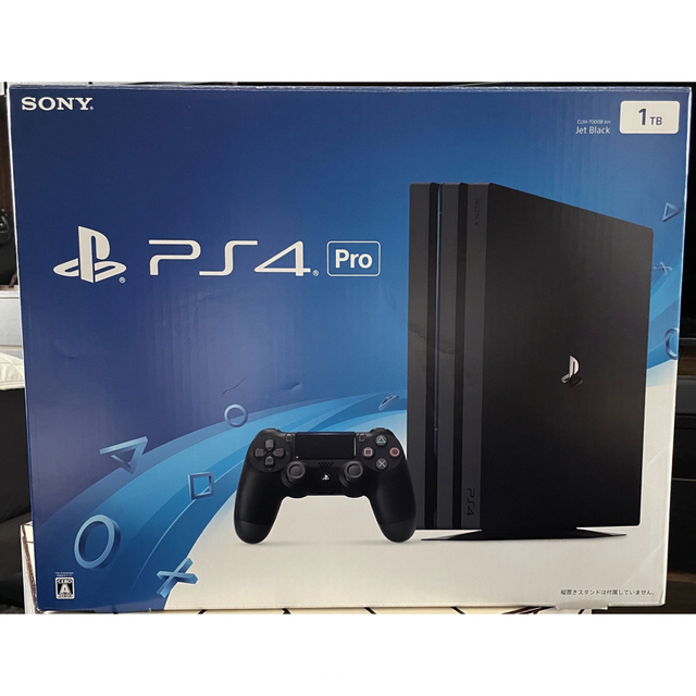 SONY PlayStation4 Pro 本体  CUH-7000BB01 エンタメ/ホビーのゲームソフト/ゲーム機本体(家庭用ゲーム機本体)の商品写真