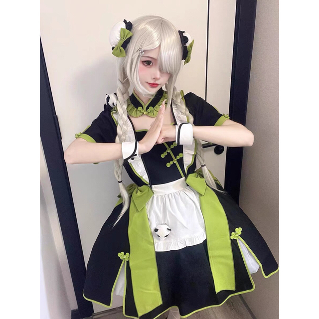 パンダコスプレ 仮装　Mサイズ　ロリータ