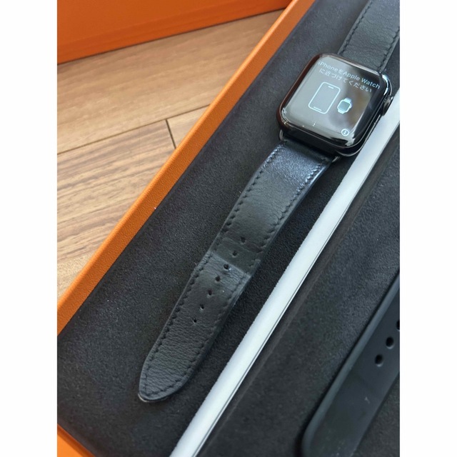 Apple Watch - Apple Watch series5 HERMES エルメス ブラック の通販