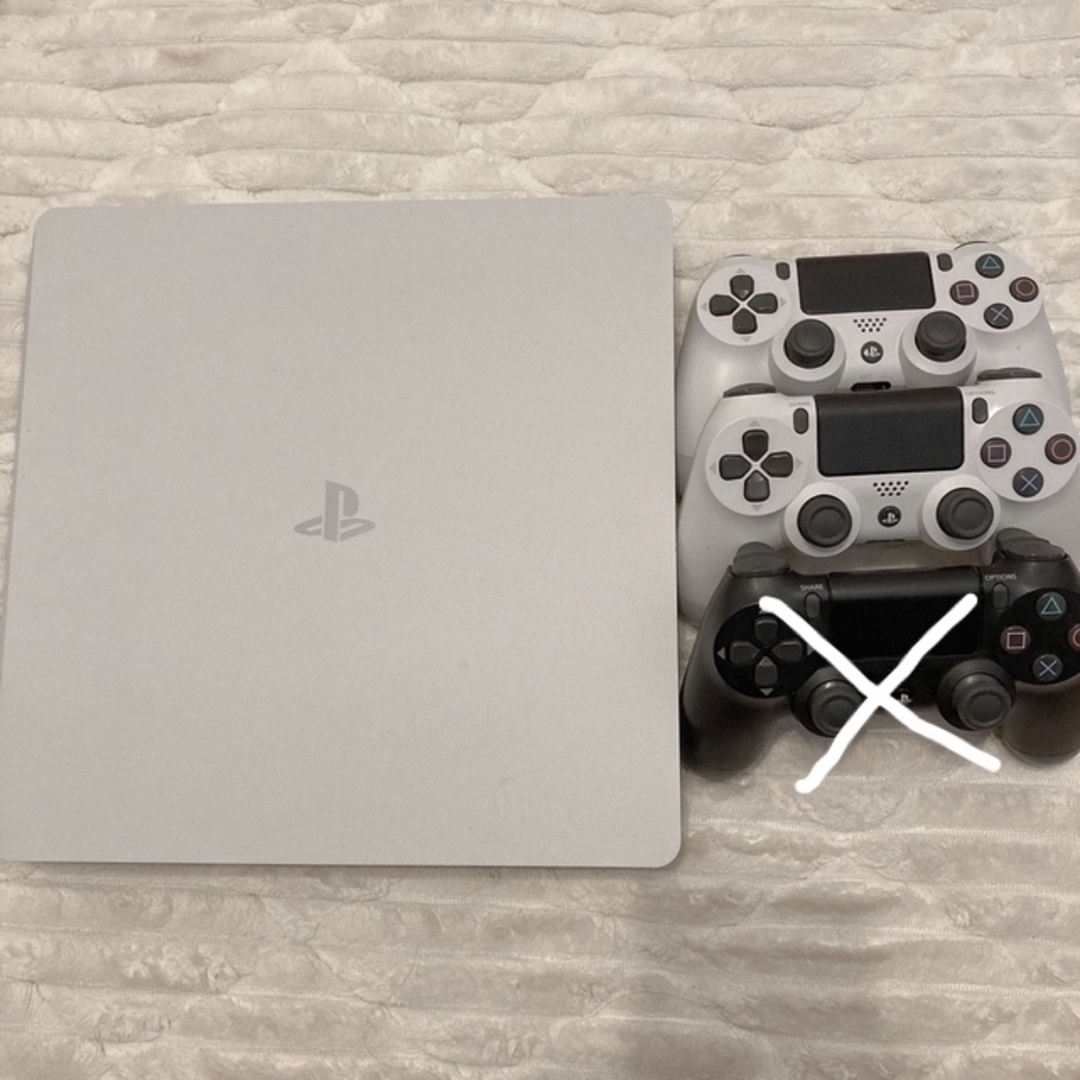 PS4 slim 2100A 500GB 本体 コード ソフト付