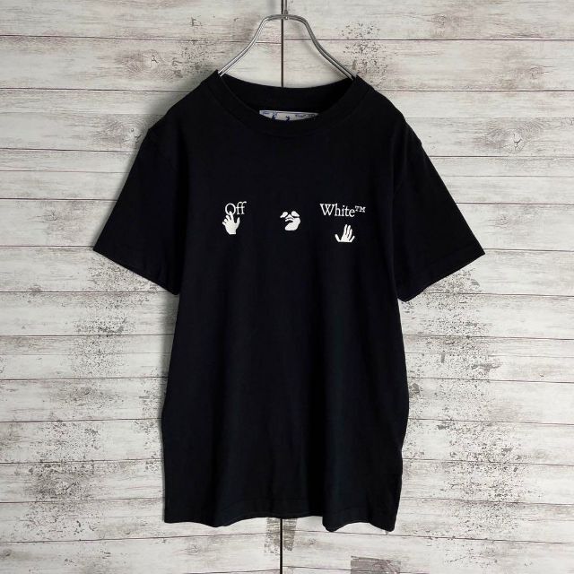 7036【即完売モデル】オフホワイト☆ビッグロゴ定番カラーtシャツ入手