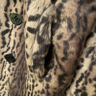 schott - 【即完売モデル】ショット Schott レオパード フェイクファー