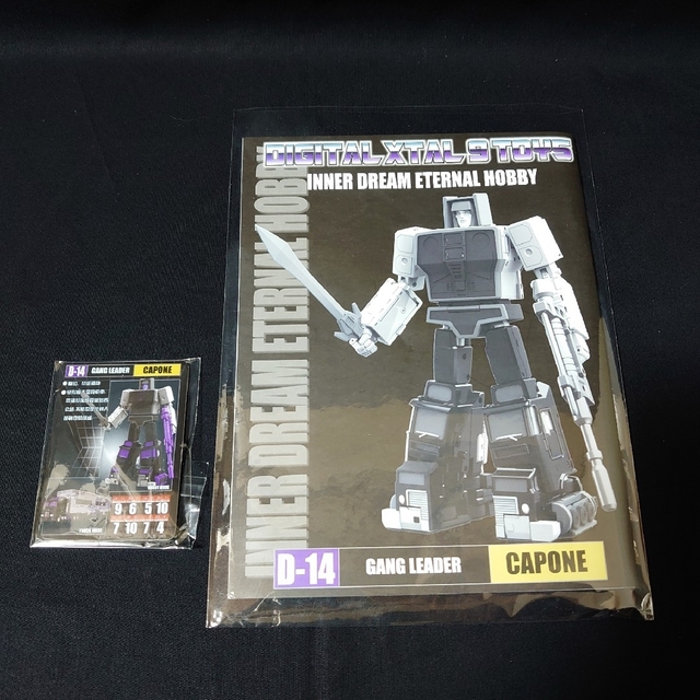 DX9 toys製 D14 CAPONE モーターマスター風 変形合体ロボット