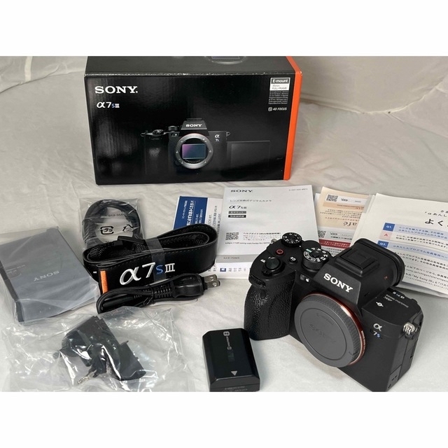 SONY α7sⅢ 付属品未使用