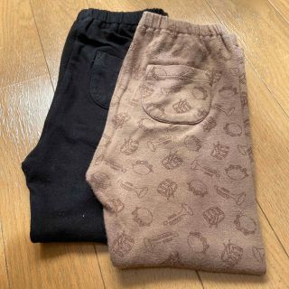 UNIQLO - UNIQLOベビーレギンス 110 7分丈 2枚セットの通販 by ☆たむ