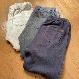 ユニクロ(UNIQLO)のユニクロ　レギンス　3枚セット(パンツ/スパッツ)