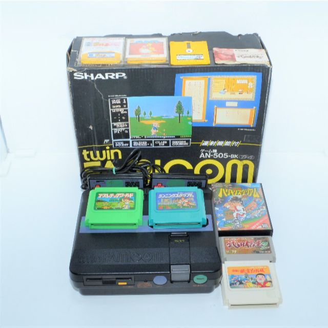 ❤シャープ ツインファミコンAN-505+ソフト付き❤SHARP