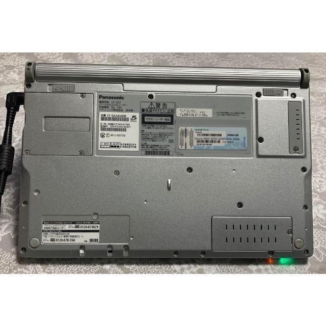 Let's note CF-SX2 16g 512g SATA3化 良品