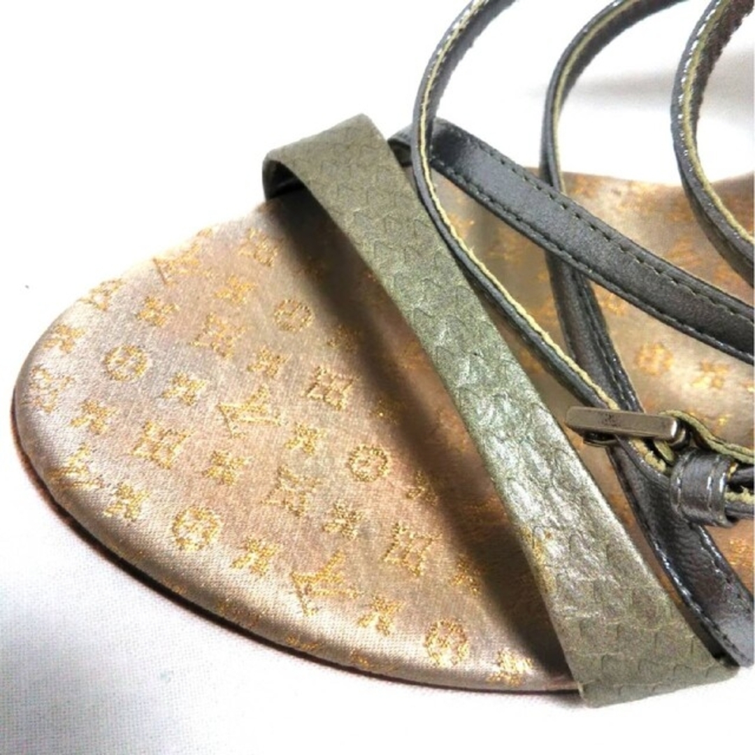 LOUIS VUITTON(ルイヴィトン)の美品   Louis Vuitton  モノグラム   36   サンダル レディースの靴/シューズ(サンダル)の商品写真