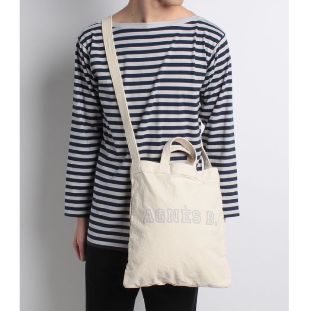 agnes b. - agnes b. 2WAY トートバッグ ネイビーの通販 by RDM's shop