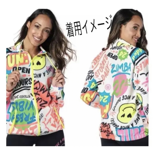 Zumba(ズンバ)のひるん様専用♡ZUMBA 正規品ジ ップアップ ジャケット レディースのジャケット/アウター(その他)の商品写真