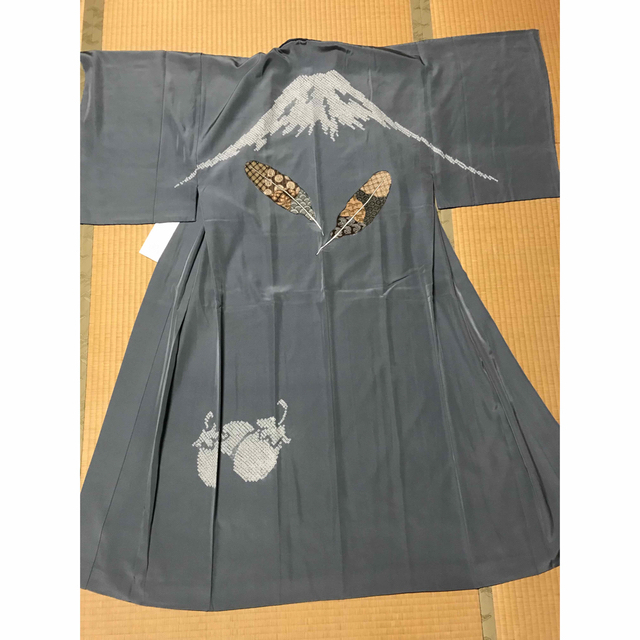 ○大島紬 着物&羽織&長襦袢&兵児帯&羽織紐5セット | www
