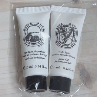 ディプティック(diptyque)のdiptyque サテンオイル・ハンド&ボディローション　セット(ボディオイル)