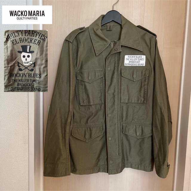 WACKOMARIA ワコマリア 15ss M-65 ジャケット シャツ S