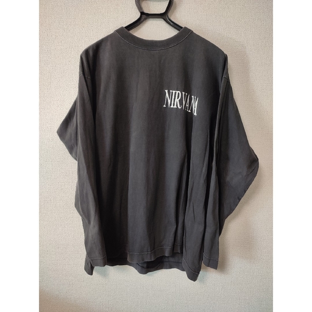 【値下げ不可】古着 90s NIRVANA メンズのトップス(Tシャツ/カットソー(七分/長袖))の商品写真
