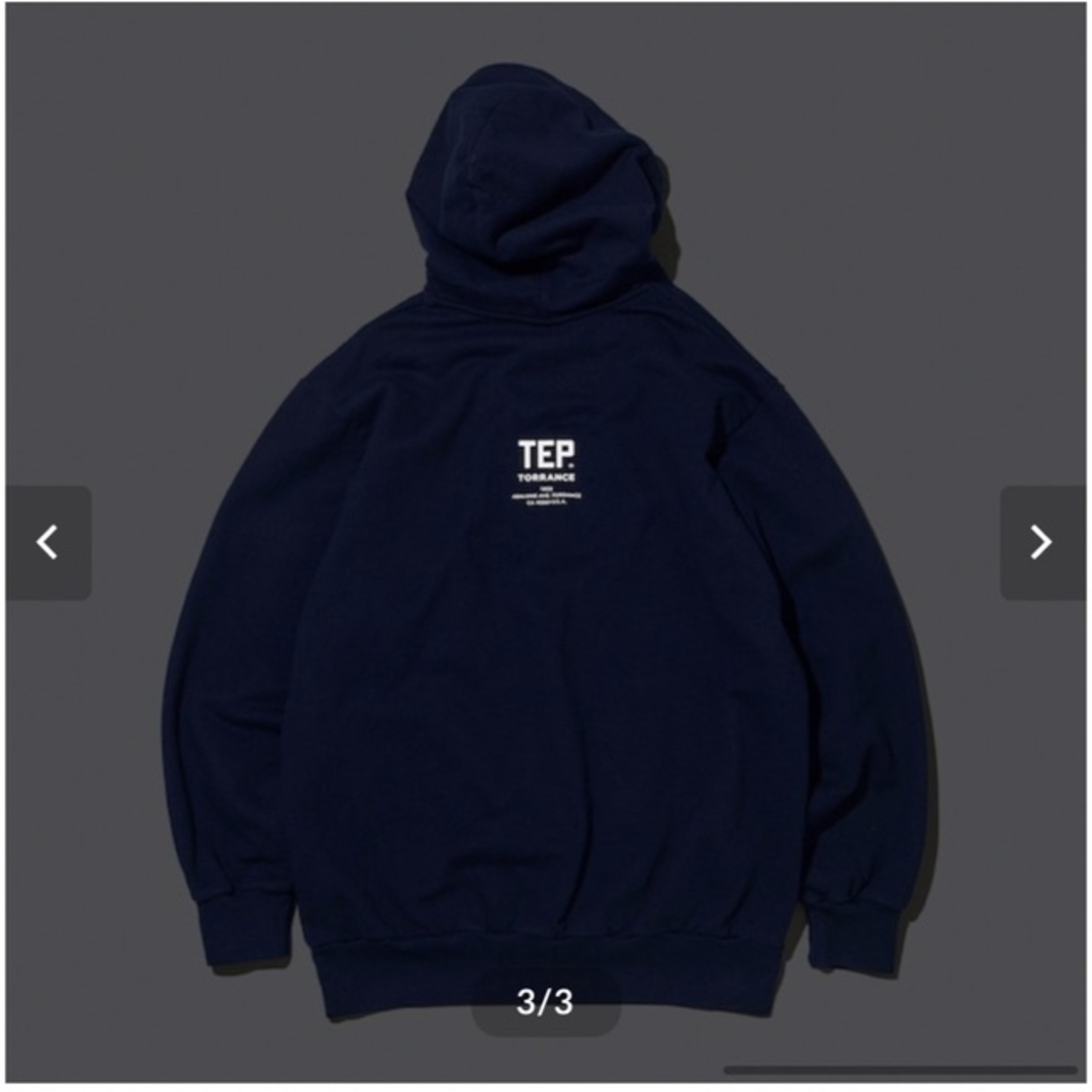 1LDK SELECT(ワンエルディーケーセレクト)のennoy TEP HOODIE (NAVY) XL メンズのトップス(パーカー)の商品写真