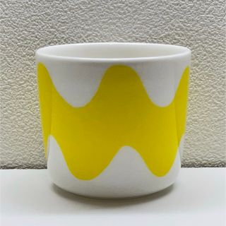 マリメッコ(marimekko)のレア！ 廃番  イエロー ロッキ ラテマグ 新品 未使用 マリメッコ(食器)