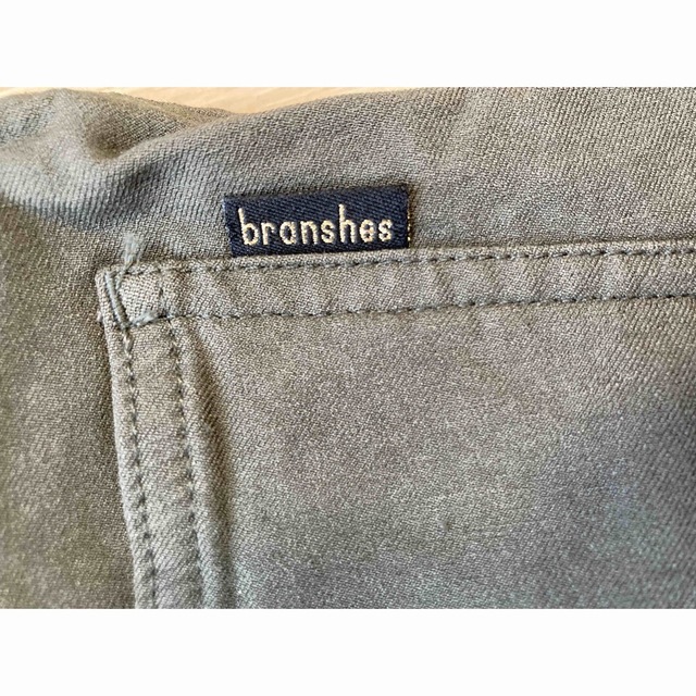 Branshes(ブランシェス)の洗濯して未使用　branches ブランシェス　ストレッチパンツ キッズ/ベビー/マタニティのキッズ服女の子用(90cm~)(パンツ/スパッツ)の商品写真