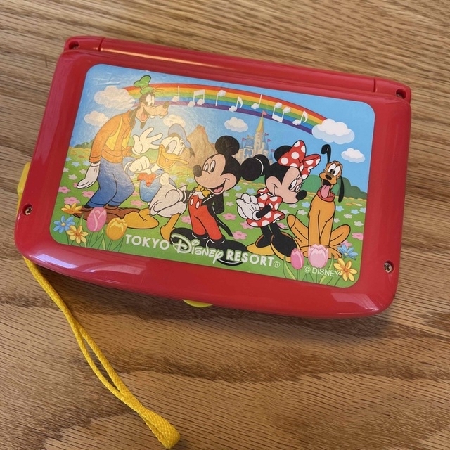 Disney(ディズニー)のディズニーランドおもちゃピアノ(電池あり) キッズ/ベビー/マタニティのおもちゃ(楽器のおもちゃ)の商品写真