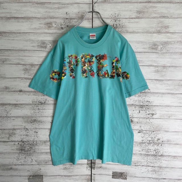 7049 【人気Lサイズ】シュプリーム☆ビッグロゴ即完売モデル定番tシャツ