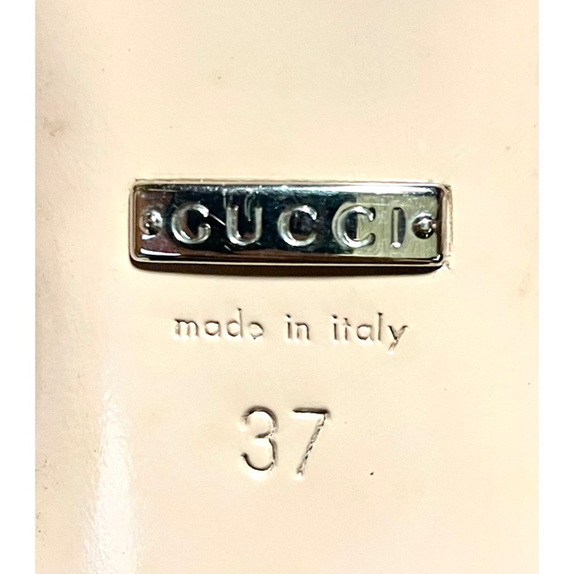 Gucci(グッチ)の【最終大幅値下げ】グッチ(Gucci)パンプス　ブラック24cm レディースの靴/シューズ(ハイヒール/パンプス)の商品写真