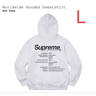Supreme - Supreme Worldwide Hooded Sweatshirt  L