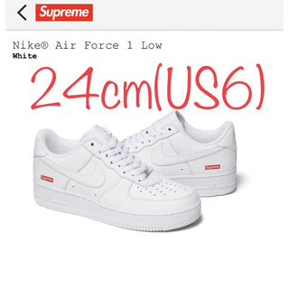 Supreme - 【白/24cm】Supreme Nike Air Force 1 Low