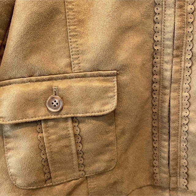 コート　ブラウン レディースのジャケット/アウター(その他)の商品写真