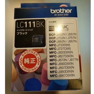 ブラザー(brother)のbrother インクカートリッジ LC111BK 1色(その他)