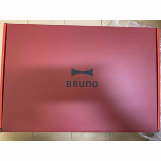 ブルーノ(BRUNO)のブルーノ コンパクト ホットプレート たこ焼き器 新品 赤(ホットプレート)
