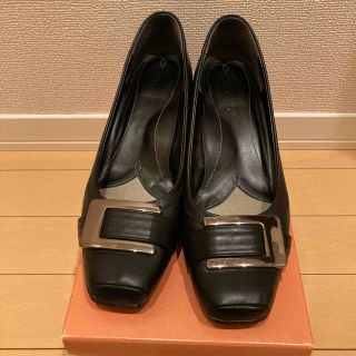 バークレー(BARCLAY)のバークレー　黒　パンプス　24.5(ハイヒール/パンプス)