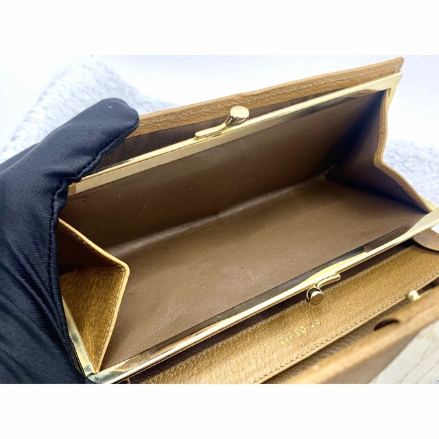 グッチ 長財布 ✨箱付き美品✨GGスプリーム オールドグッチ がま口