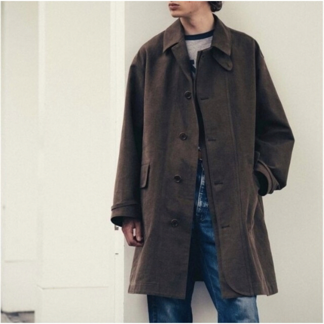 22AW a.presse motorcycle half coat