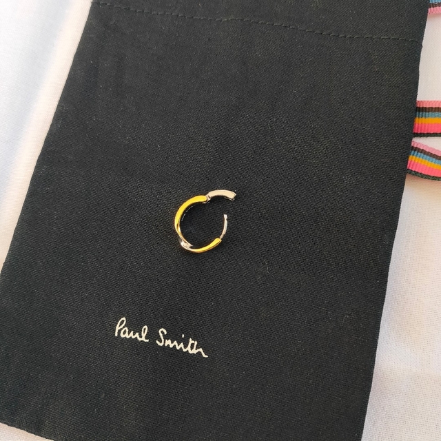 Paul Smith(ポールスミス)のポールスミス　ピアス　シングル　ゴールドシルバー メンズのアクセサリー(ピアス(片耳用))の商品写真