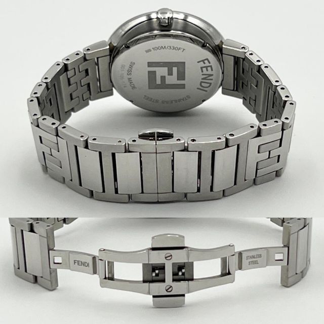 【2022年3月購入】フェンディ　FENDI　メンズ　時計　腕時計　青文字盤