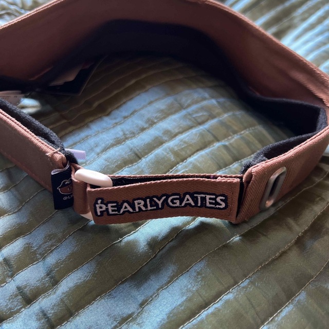 PEARLY GATES - パーリーゲイツ サンバイザー LINEコラボ 新品未使用の