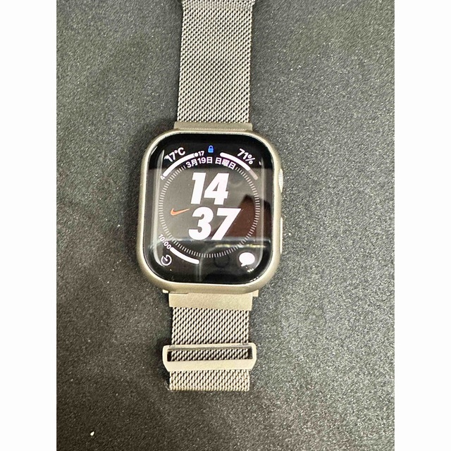 腕時計(デジタル)Apple Watch series 8 41mm GPSモデル