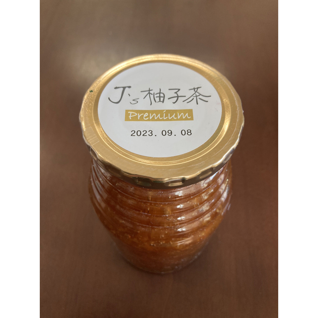 QVC　J.ノリツグ　J's柚子茶プレミアム　1kg 食品/飲料/酒の加工食品(缶詰/瓶詰)の商品写真