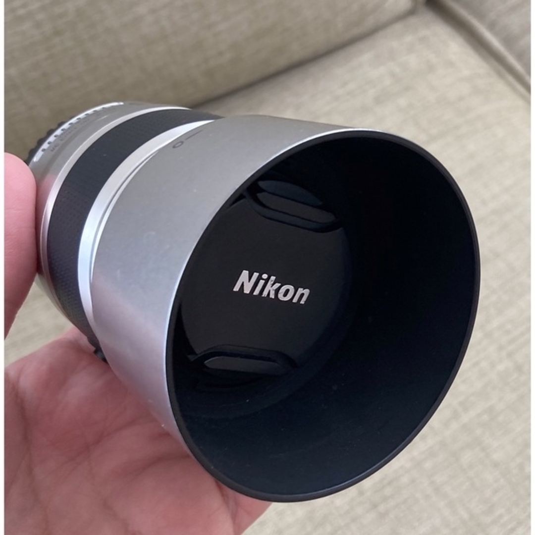 Nikon(ニコン)のNikon 1 NIKKOR 30-110 シルバー スマホ/家電/カメラのカメラ(ミラーレス一眼)の商品写真