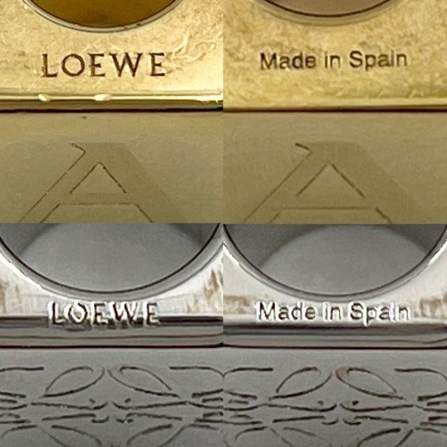 【イニシャルA・希少】ロエベ LOEWE バッグ チャーム ストラップ レザー