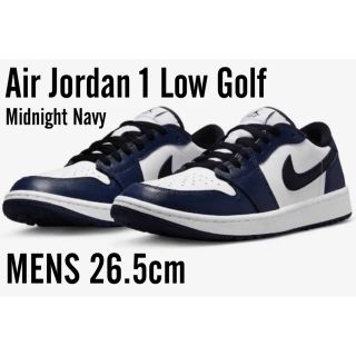 ナイキ(NIKE)の【新品未使用】JORDAN 1 LOW GOLF 　Midnight Navy(シューズ)