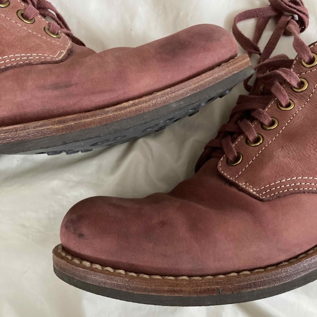 免税物品 visvim brigadier boots バーガンディ us メンズ | bca.edu.gr