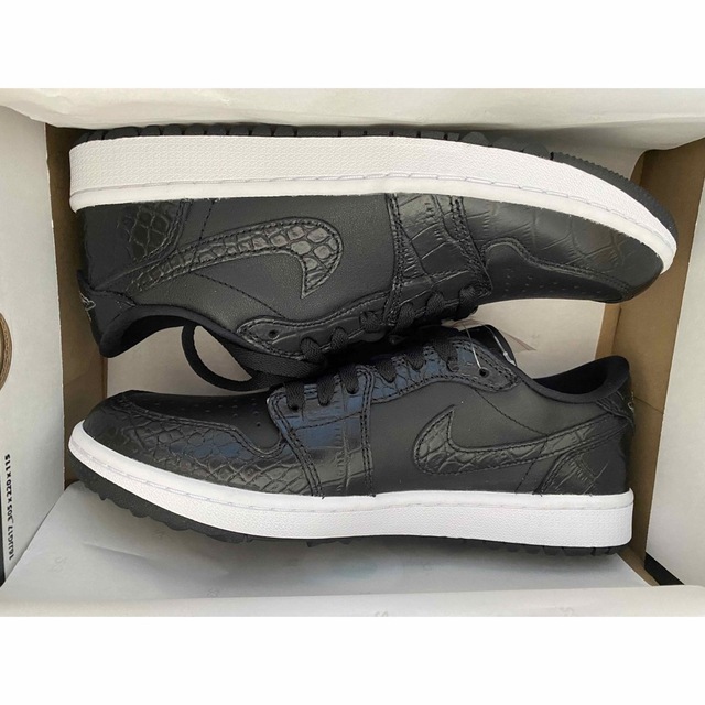 Nike Air Jordan 1 Low G-Black Crocodile-