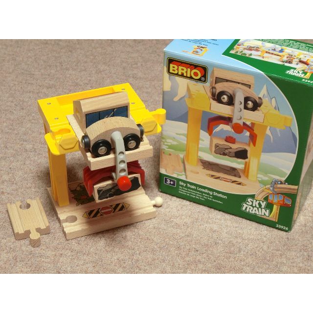 BRIO ブリオ スカイトレイン レールセット 木箱付